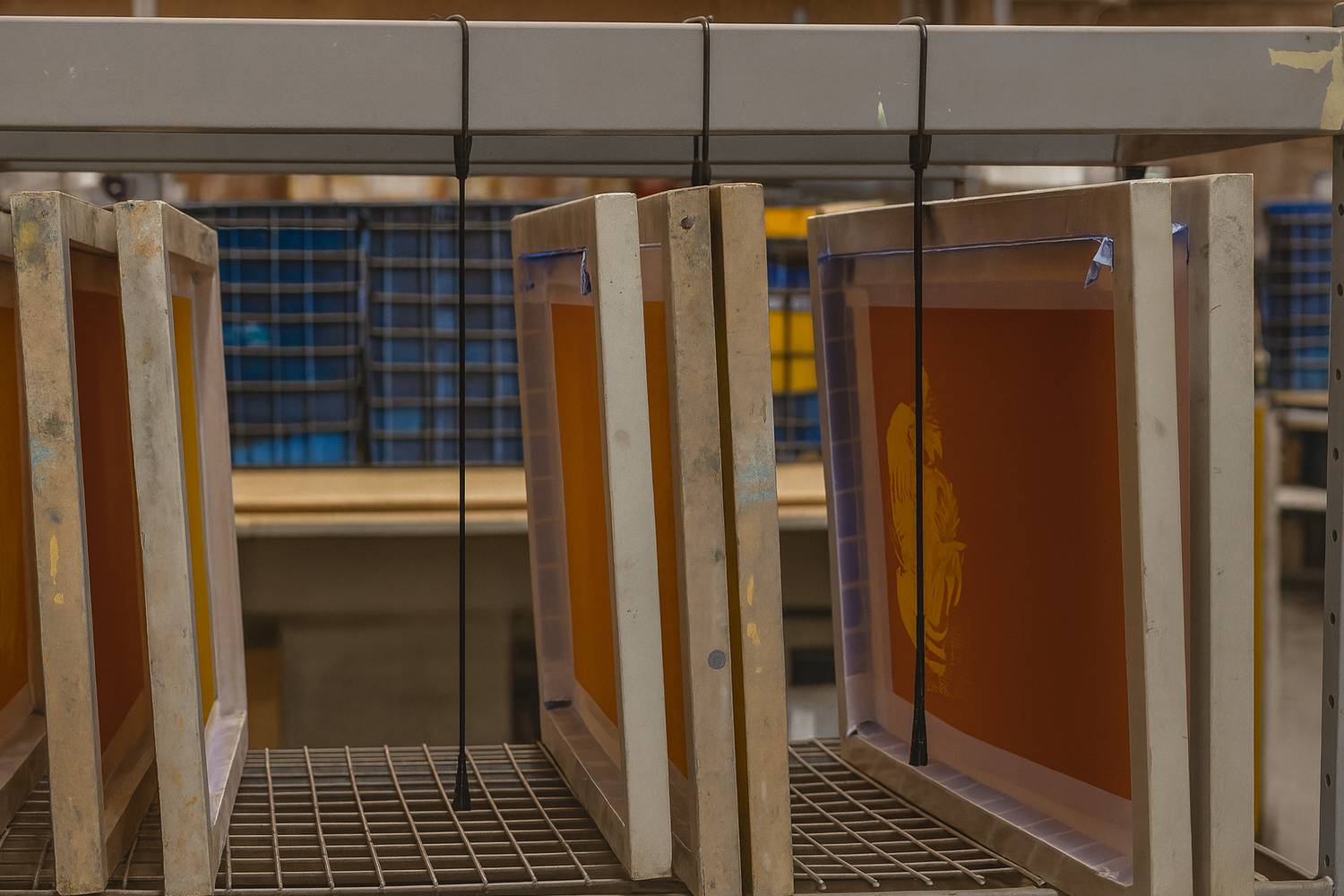 Bungee Screen Rack – Shirt Show // Screen Printing Podcast