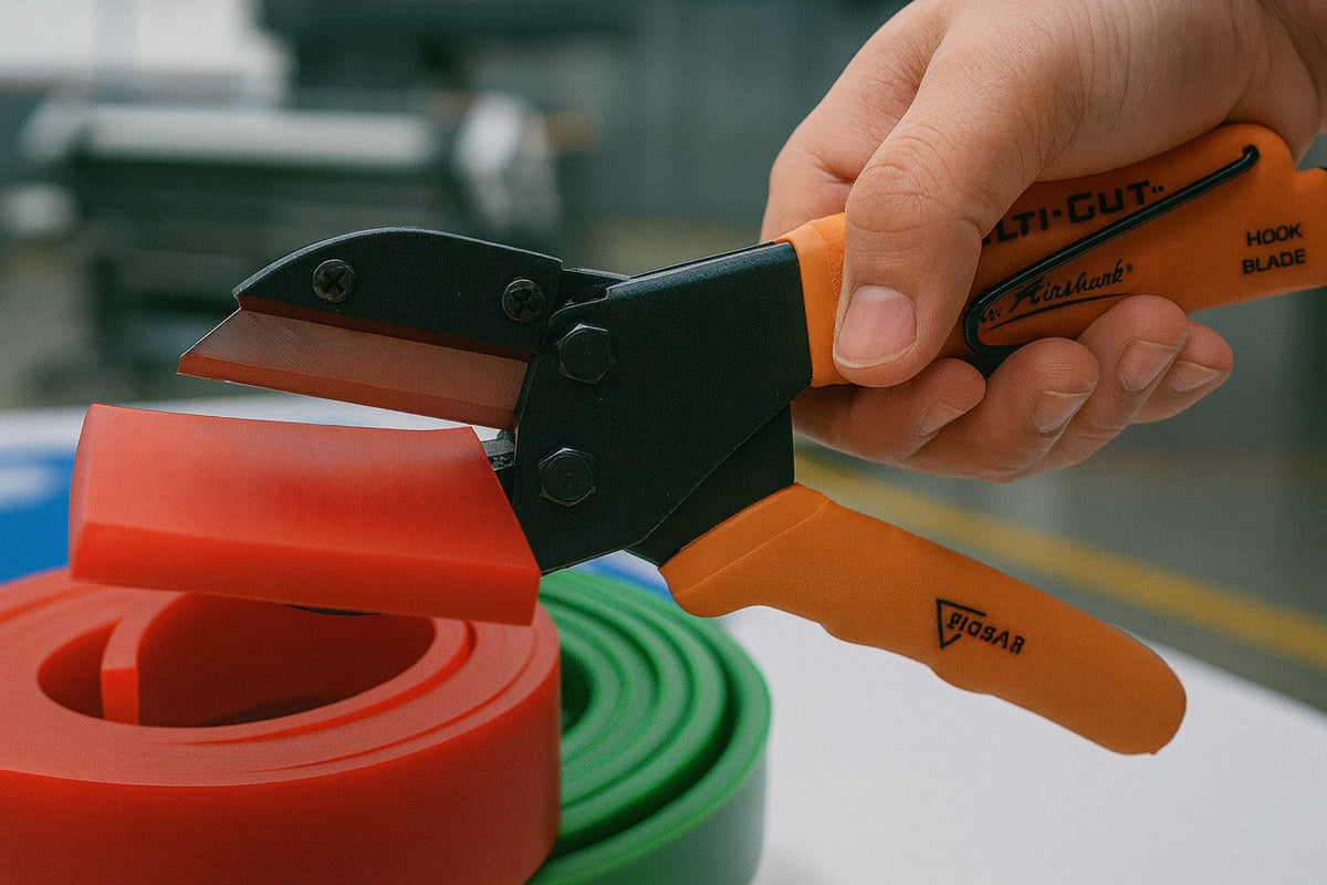 Squeegee Rubber Scissors