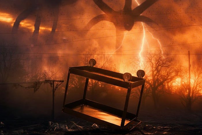 Flip Cart Top Upside Down to Avoid the Dip