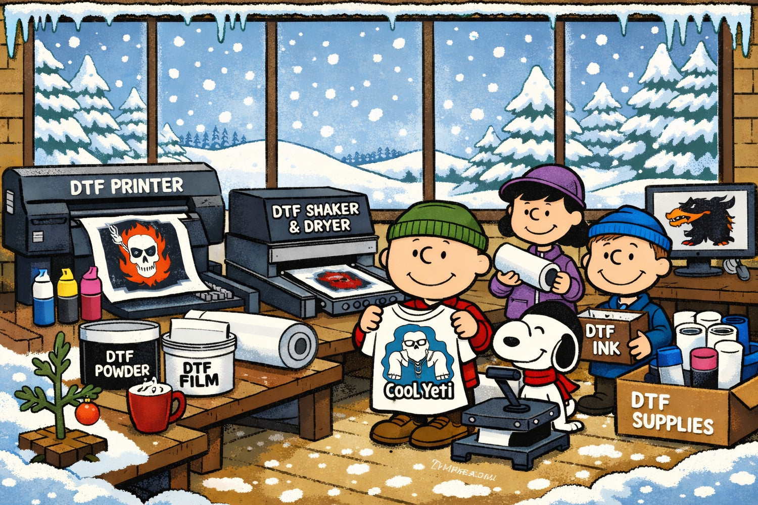 DTF Printing in Winter: When Your Printer Hates the Cold More Than You Do