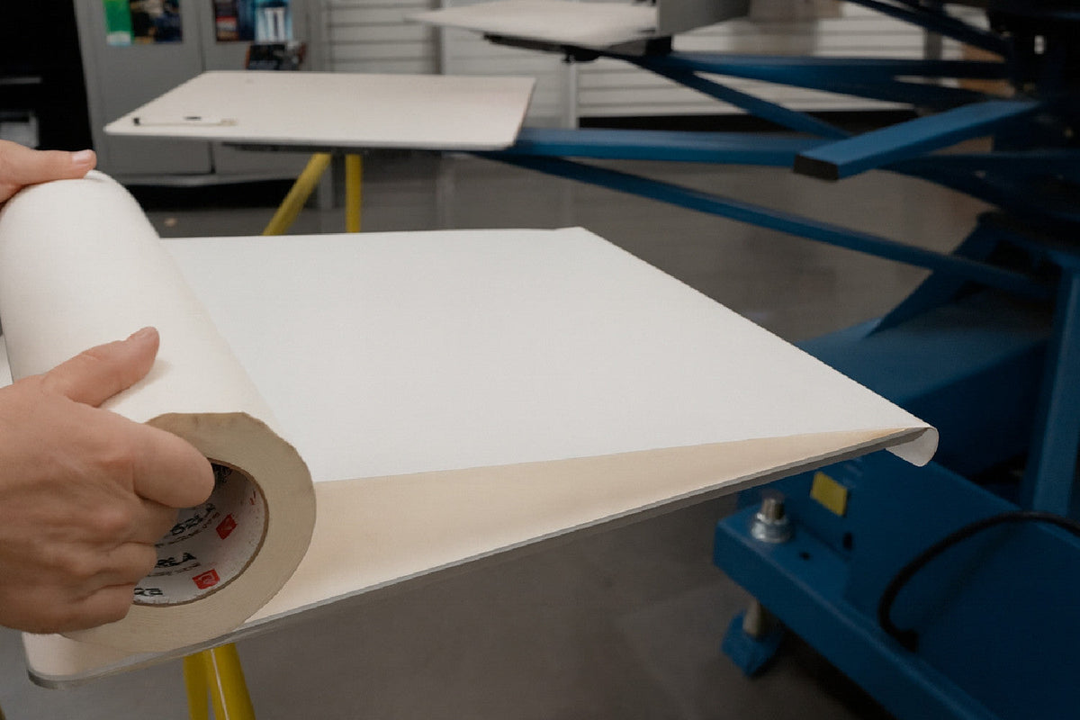 Apply Pallet Tape with Roll