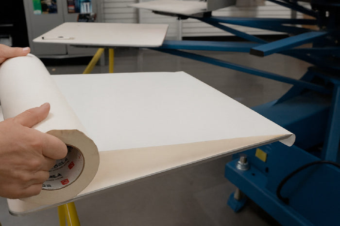 Apply Pallet Tape with Roll