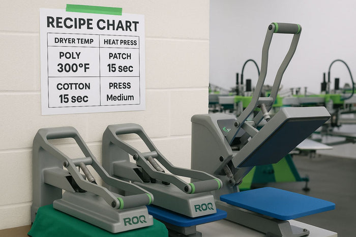 Recipe Charts for Equipment