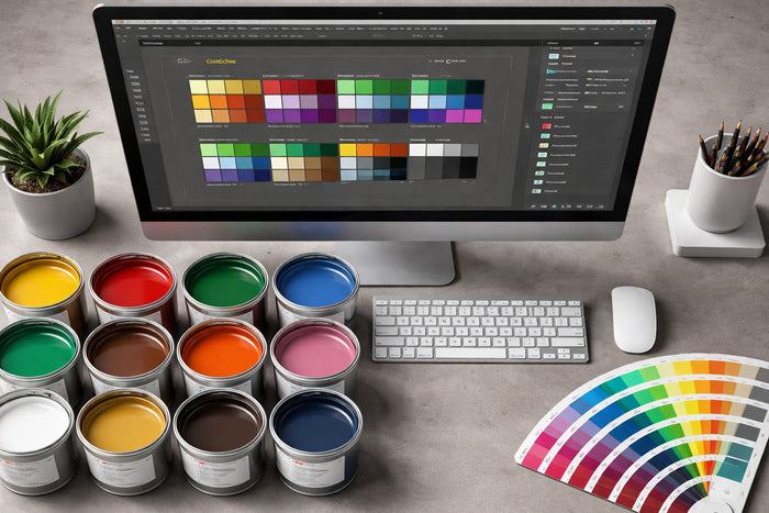 Illustrator Swatch of Available Pantones