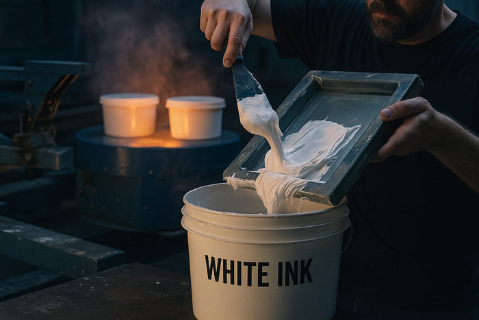 Scrape White Ink Out on Cold Nights