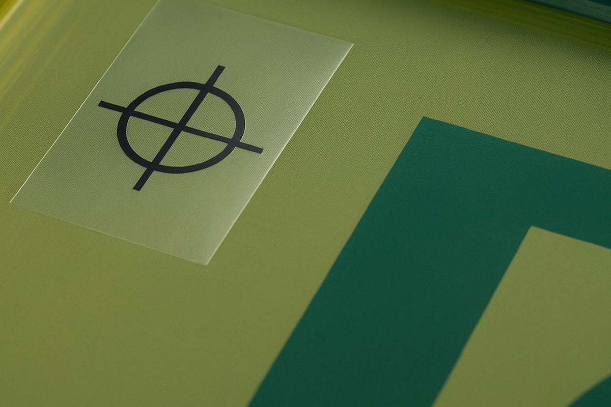 Pre-Tape One Color Reg Marks