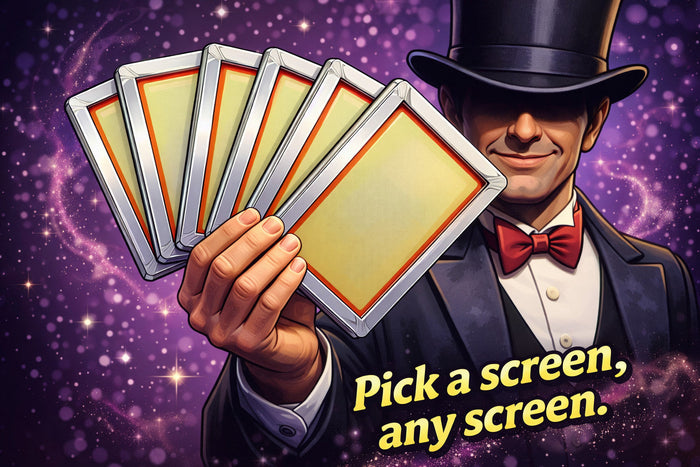 Manual Screen Re-Prints