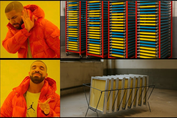 Dry Screens Vertically