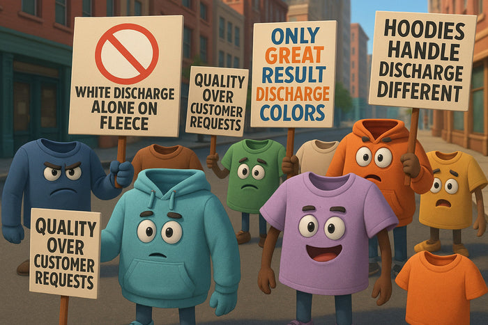 Selective Discharge Colors