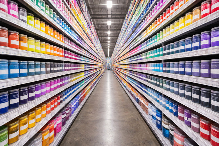 Streamline Ink & Pantones On Shelf