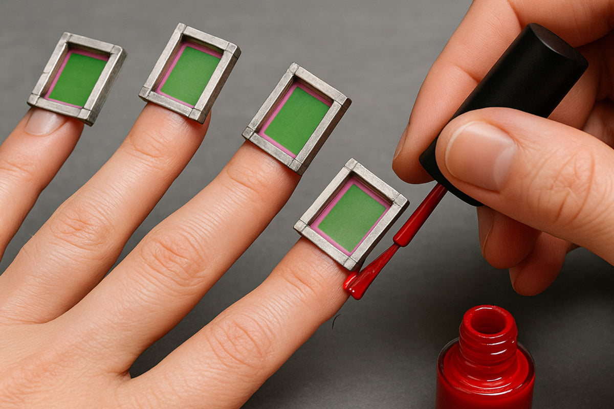 Nail Polish Pin Holes