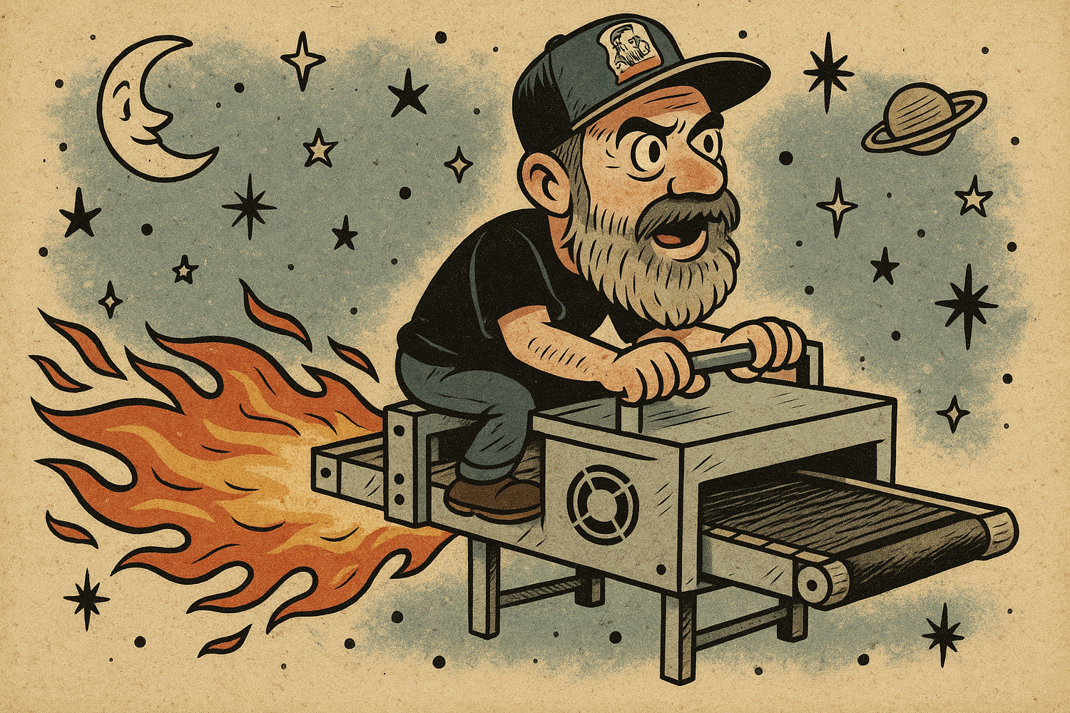 harbor freight cart filled with various supplies