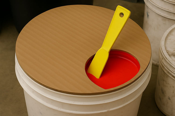 Cardboard Ink Bucket Lids