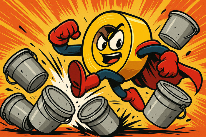 Use Tape Roll to Loosen Bucket Lids