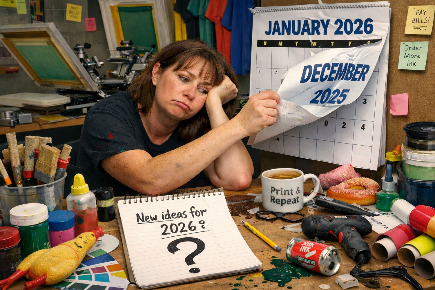 January in Screen Printing: Slow Season, Smart Moves, and Impressions Long Beach