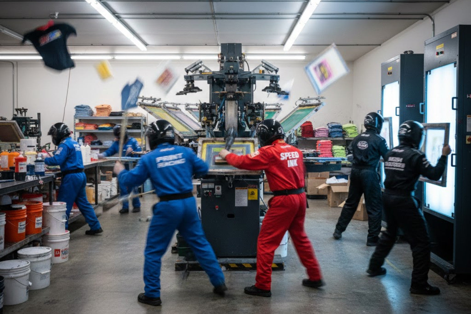 Lean Printing: Cutting Setup Time in Half Without cutting Corners