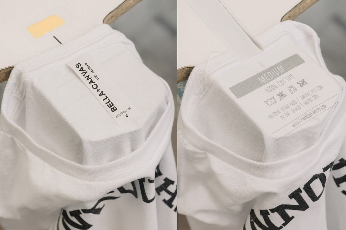 Glue Neck Label Up