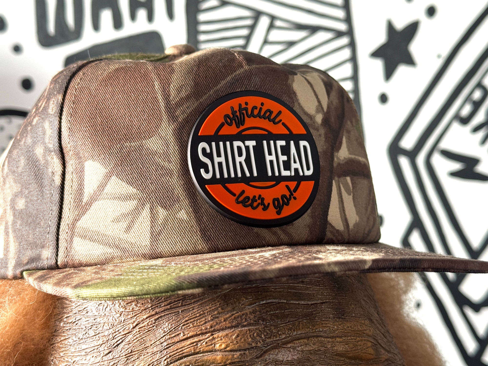 Shirt Head Camo Hat